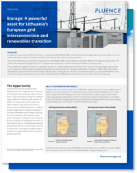 Litgrid Storage as Transmission Case Study